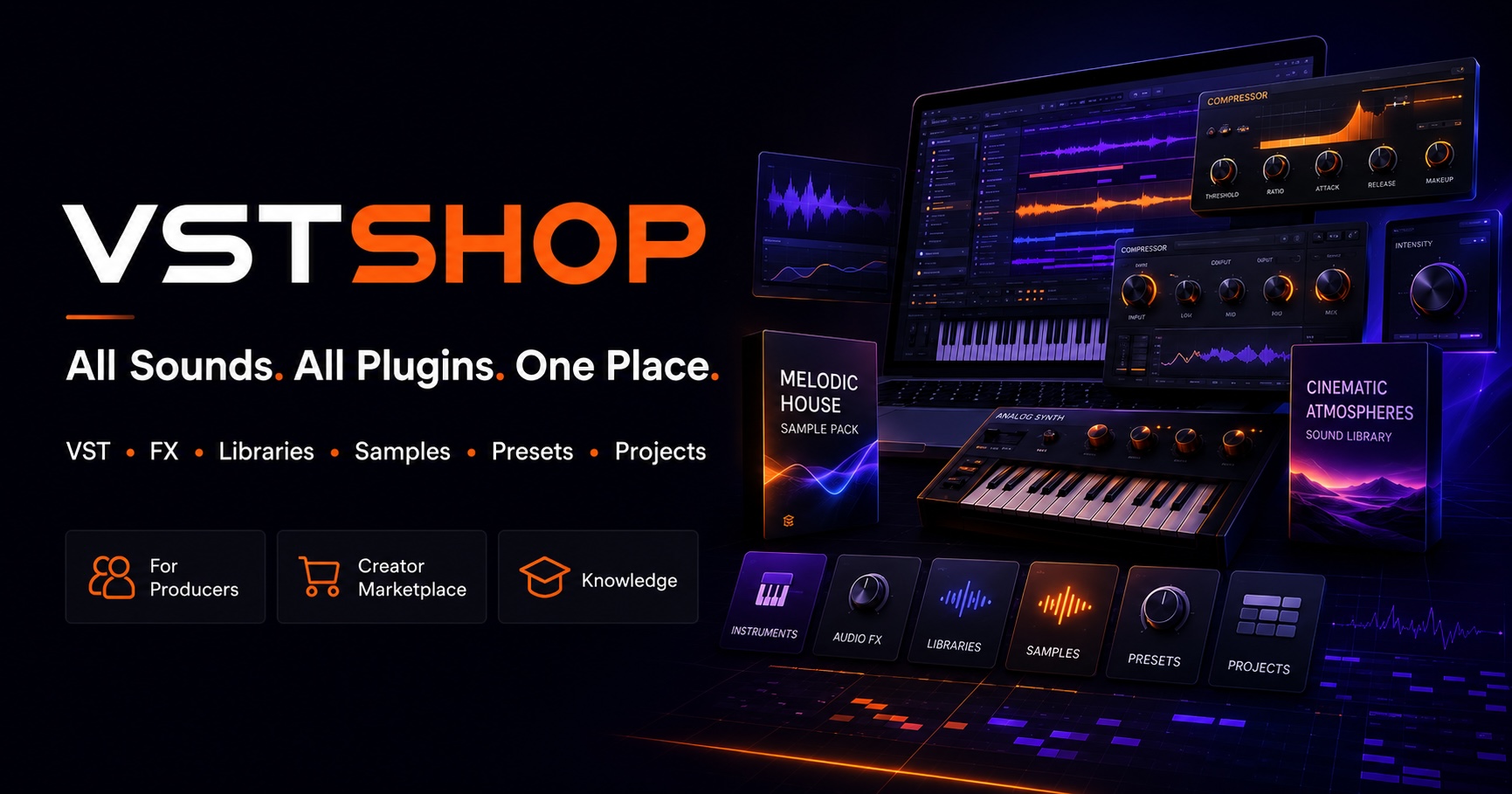 VSTShop - Nền tảng mua bán & cộng đồng cho nhà sản xuất âm nhạc (vstshop.com)